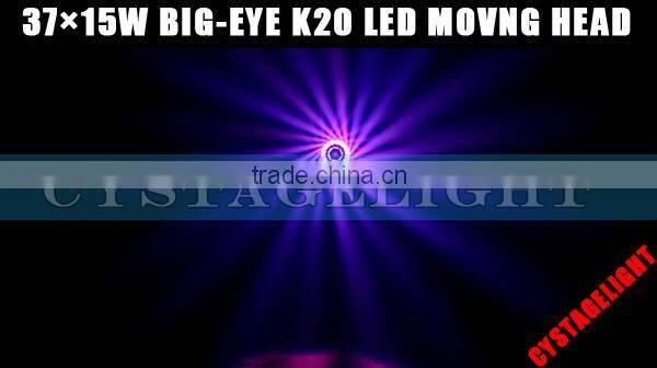 37X15W B-eye K20 LED Beam Moving Head Light