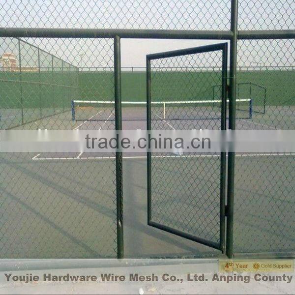 galvanized/pvc coated chain link mesh fencing