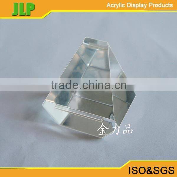 JLP acrylic brand display logo block thick high transparency block