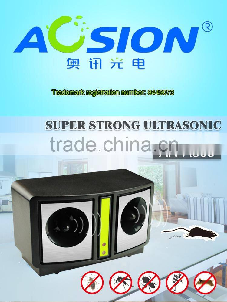 Super strong battery powered ultrasonic Mouse & Pest Repeller
