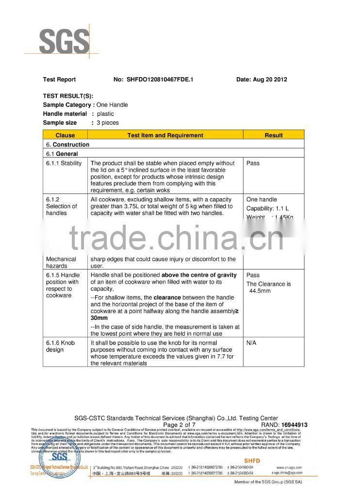 Aluminum ceramic casseroles with outside metallic painting
