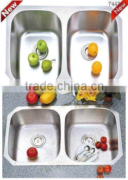 cUPC stainless steel industrial kitchen sink 8652A