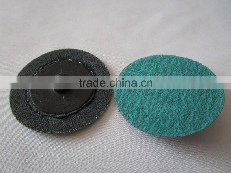 2" Green abrasive fibre disc