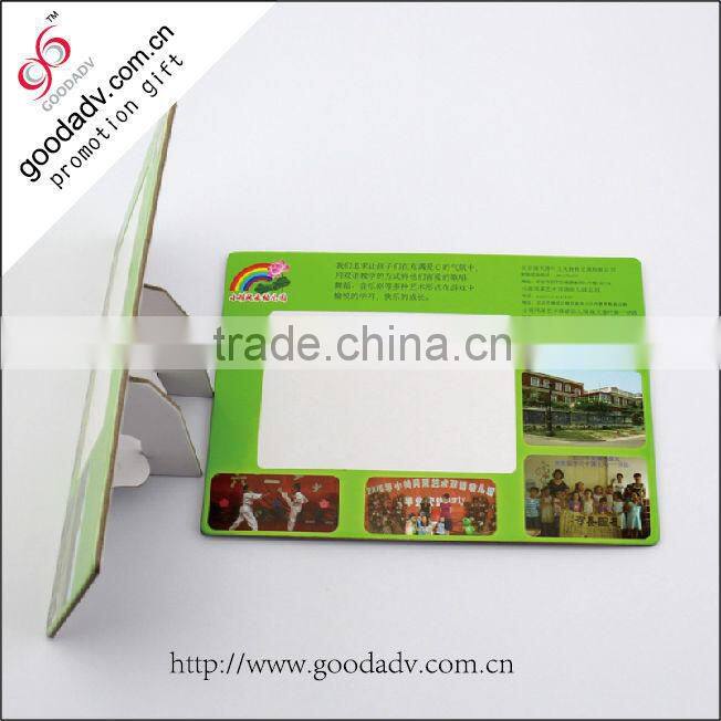 Custom low price full color paper photo frames/photos frames