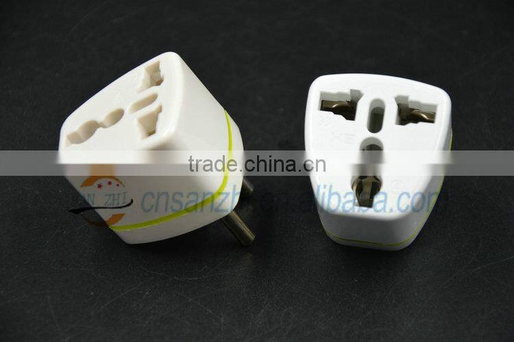 Alibaba Germany 2 Rounded Pin EU Plug Converter for European Plug Converter