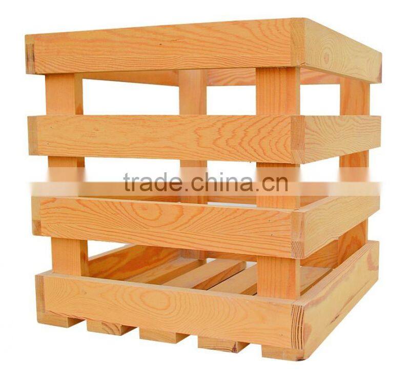Cheap wooden crate box wooden shoe box custom wooden box