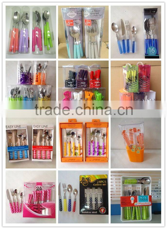 2014 Canton Fair New Product Stainless Steel Hanging Flatware