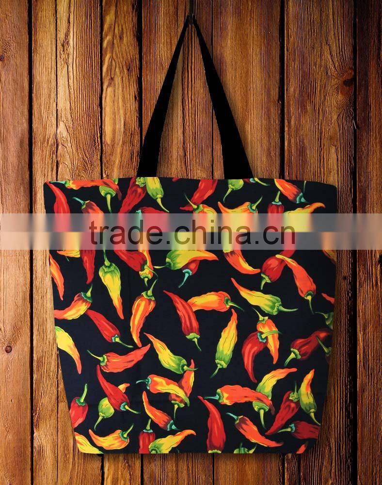 2016 fashion custom design canvas tote bags/wholesale canvas cotton designer tote bag/ designer canvas bags