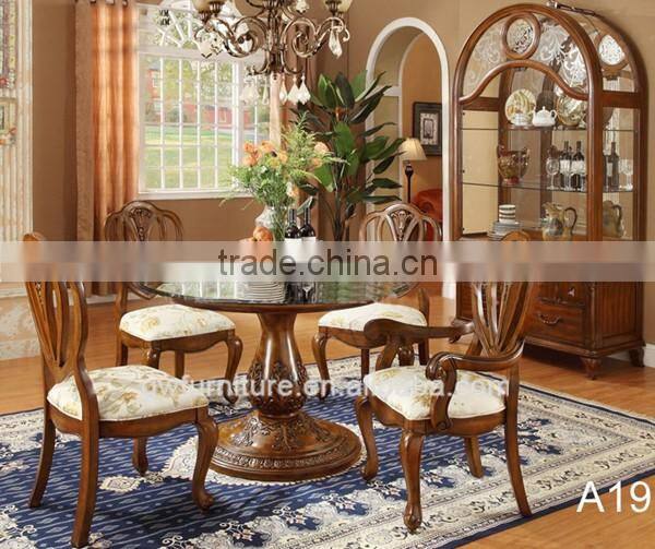 Solid wood new design furniture, hot selling dining room furniture A20