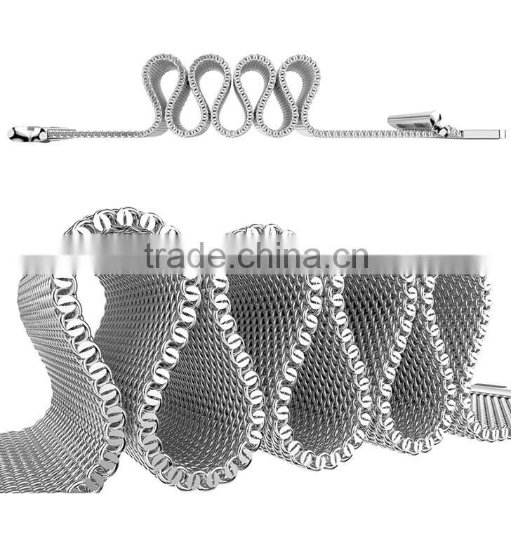 Four Colors Magnetic Closure Milanese Watch Strap Band Milanese Loop for Apple Watch