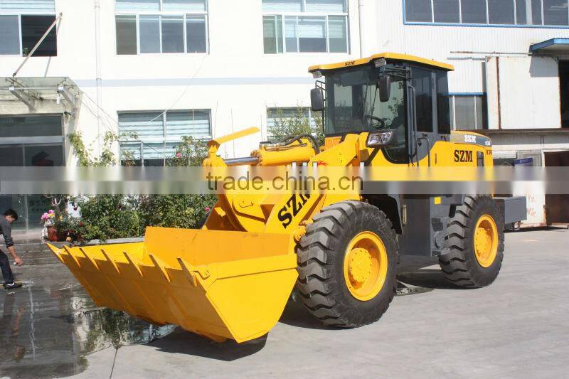chinese price front end wheel loader ZL30 3t wheel loader for sale