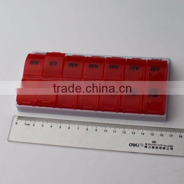 Custom Weekly Pill Case for sale detachable design