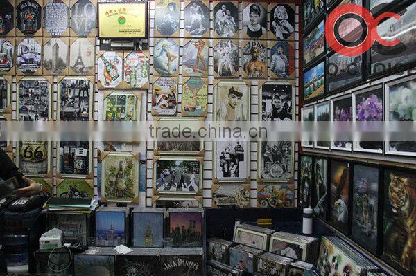 Vintage decorative Tin beer signs