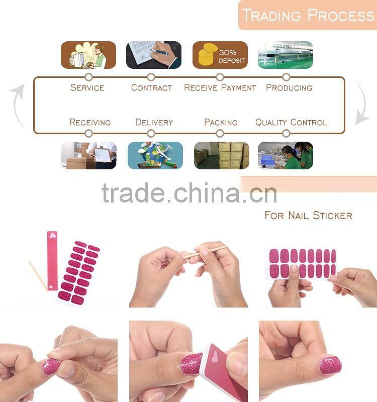 Customized OEM ODM Nail Art Lace Sticker