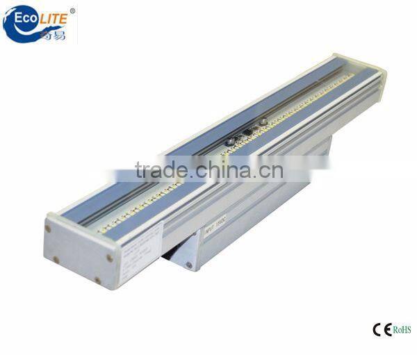 2016 outdoor lighting Meanwell drive tempered glass RGBW LED wall washer light