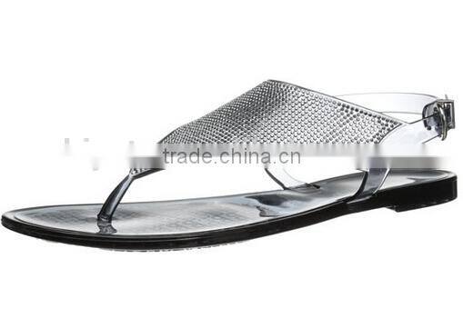 2016 women's Jelly Sandal,Synthetic upper and outsole ,Made in China