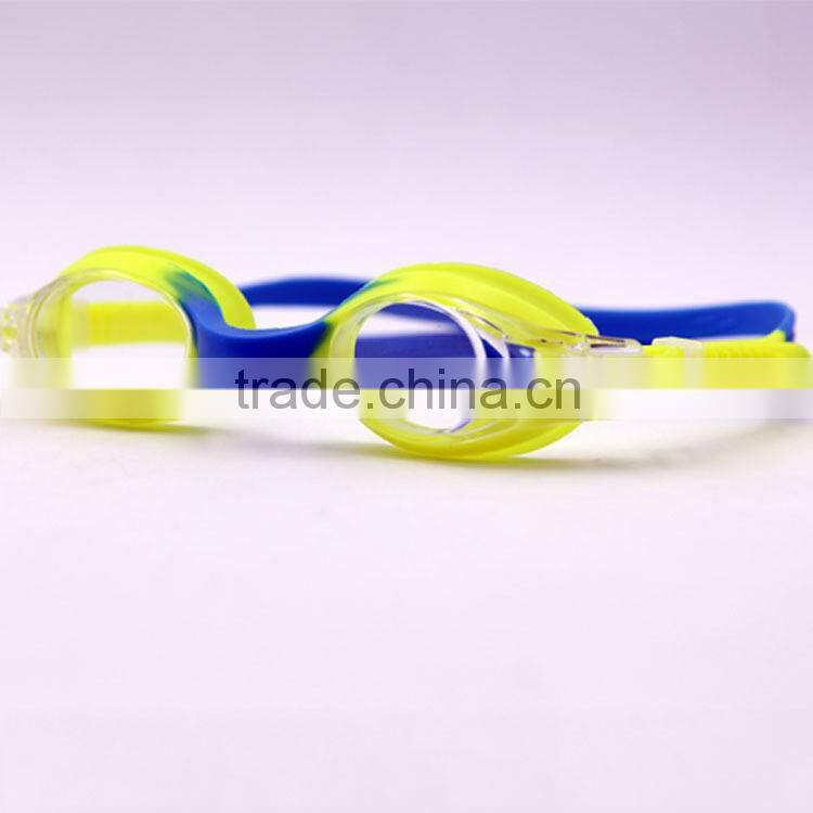 Wisedeal Colorful kid Waterproof Non-fogging Anti Uv Swimming Goggles Swim/Dive Glasses