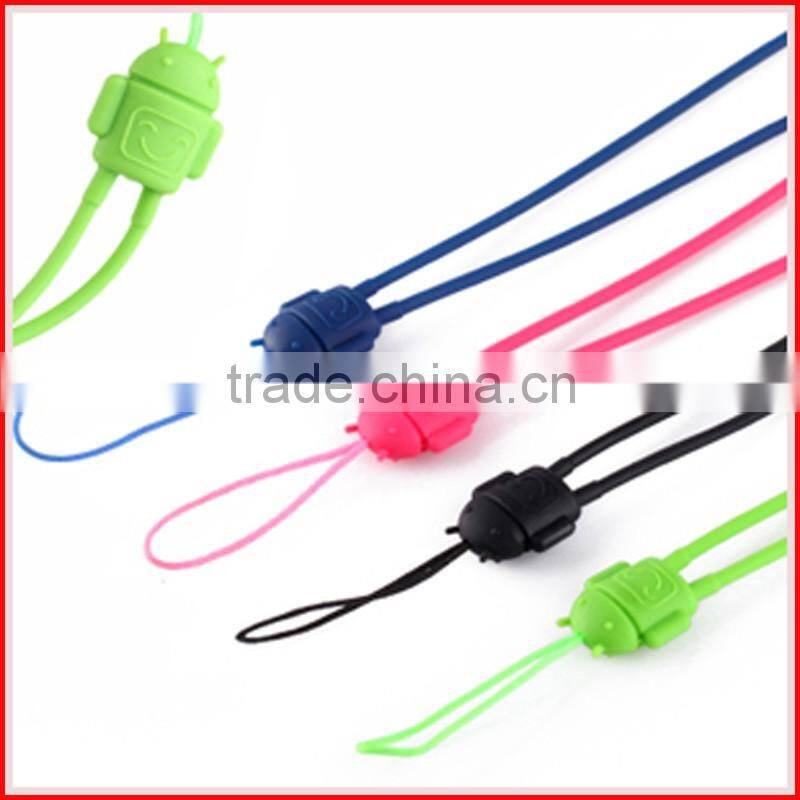 Promotional silicone phone sling for compatible brands