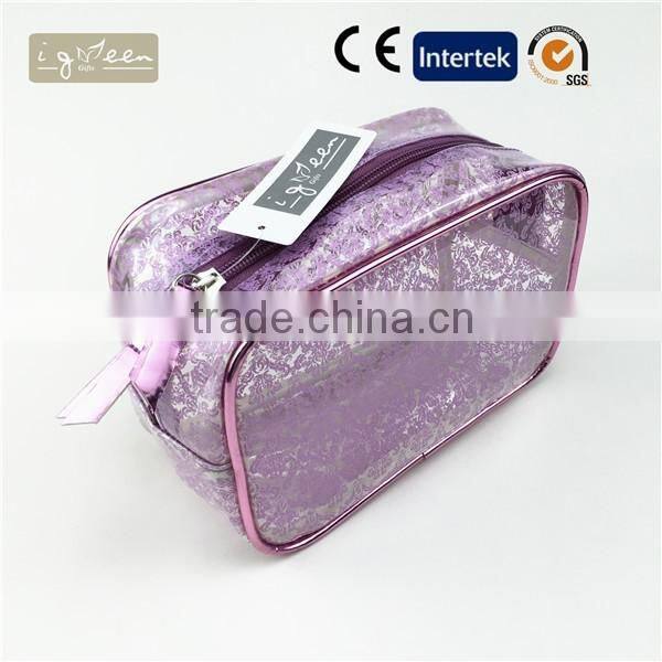 Popular best selling washing bag PU washing bag travelling bag clear wash bag for men