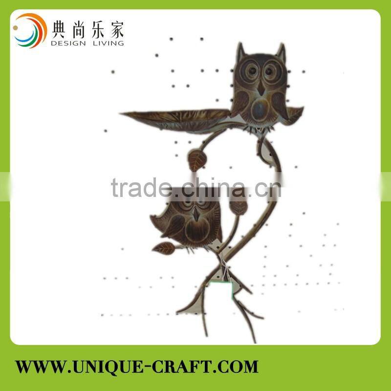 High quality candle holder with owl for home decorations