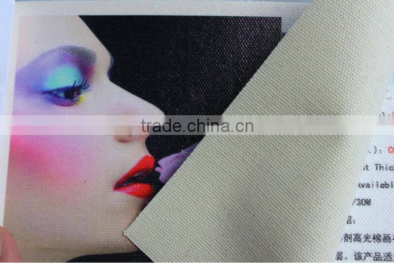non waterproof canvas printing with water based Dye ink