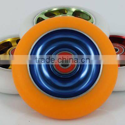 red metal core scooter wheel