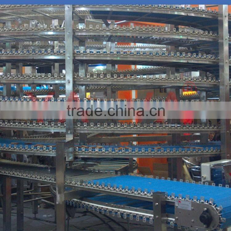 cookies cooling conveyor system