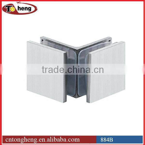 881D Glass handrail Stair balustrade stainless steel Wall mounted glass connector support clamp