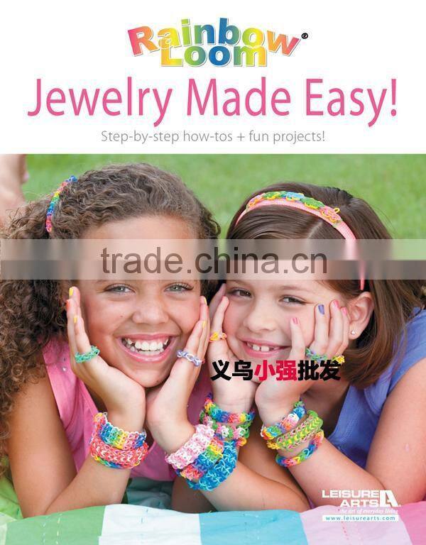 Hot sell DIY loom kits bandz Loom Rubber Bands Dots Loom Bands Refills