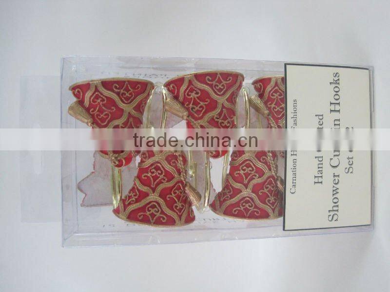 Shower Curtain,Christmas Time,Shower Curtain Hooks