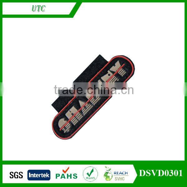 TPU high frequency label with logo garment high frequency patch