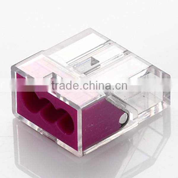 WAGO Push-in electrical Wire Connectors with 2 pole