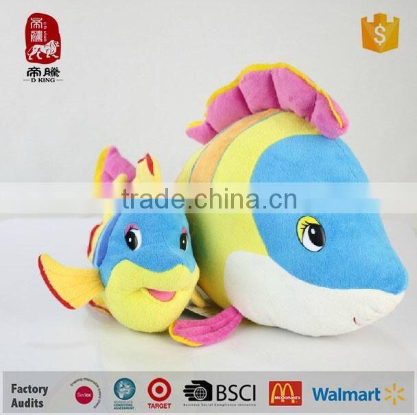Custom stuffed toy animals plush toy fish