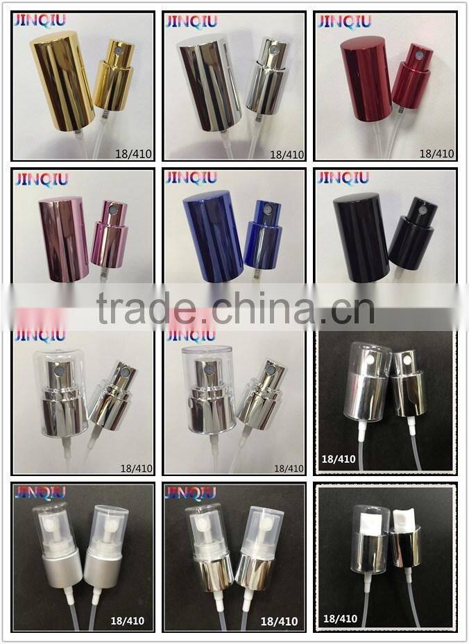 20/410 plastic micro sprayer fine mist sprayer with silvery plating