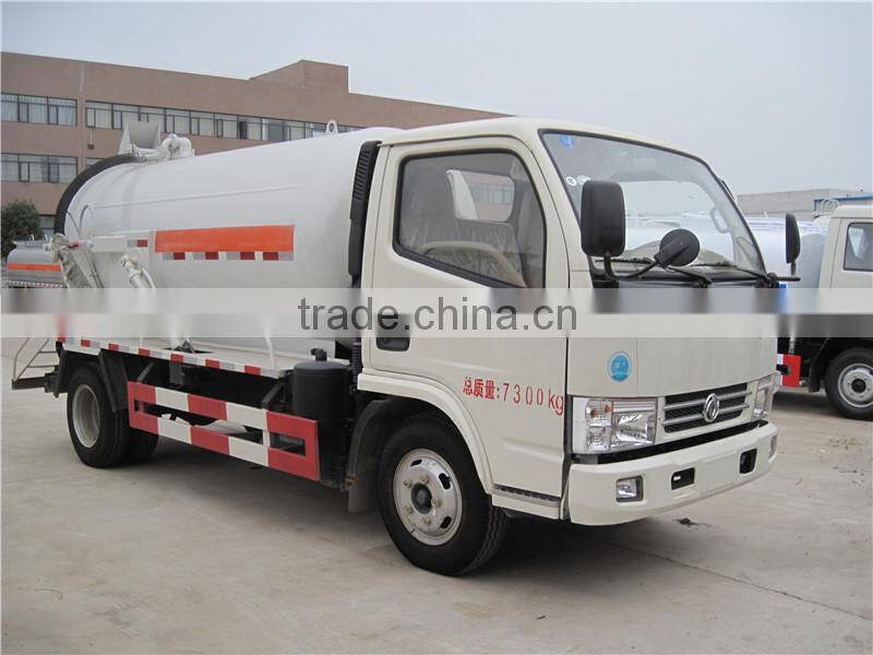 Dongfeng Vacuum Fecal Suction Truck 4x2 Vacuum Cleaner Truck