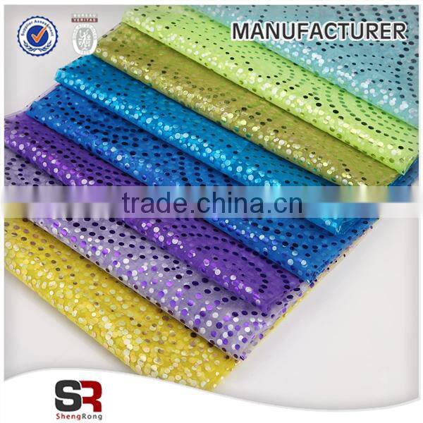 snowflake glittering different size of organza rolls fro package flower