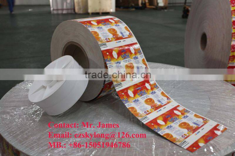 Aseptic paper for IPI filling machine