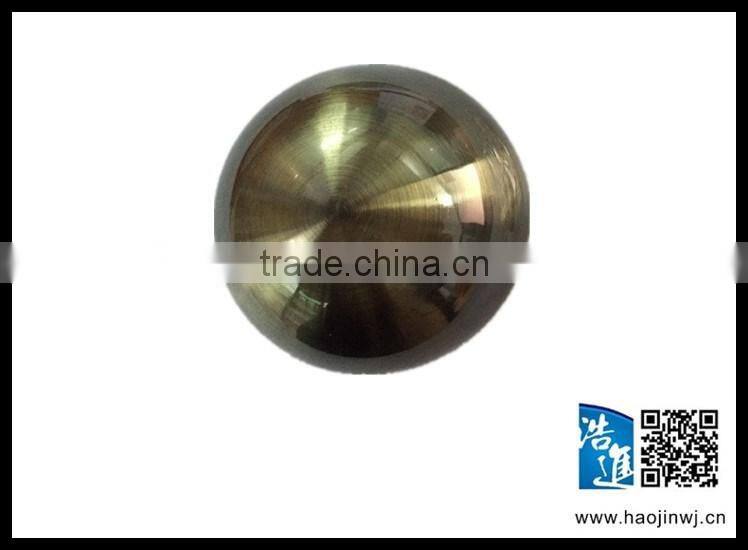 HJ-302 Top sale drawbench advanced halfsphere mirror nail with zinc alloy