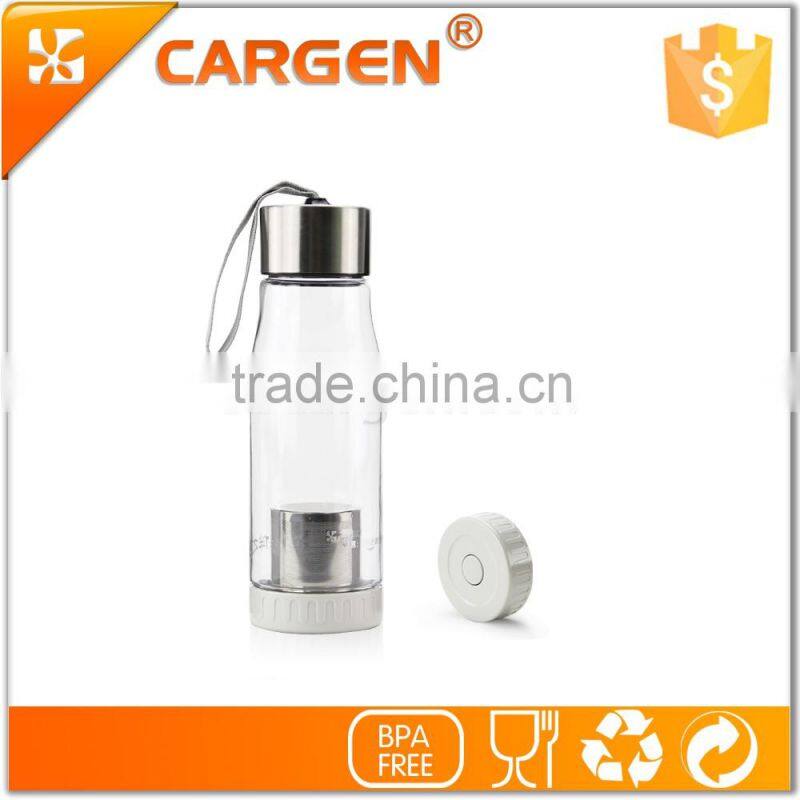 500ml cycling outdoor plastic sport tea strainer bottle