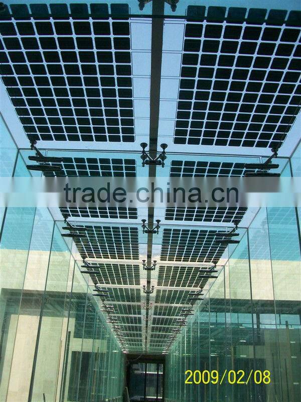 Chinese Best Transparent Solar Panel BIPV Solar Roof Tile