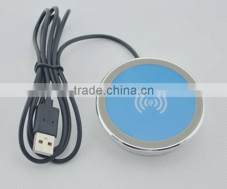 New Design!!! 2016 Hot Selling Unique Mobile QI Wireless Charger