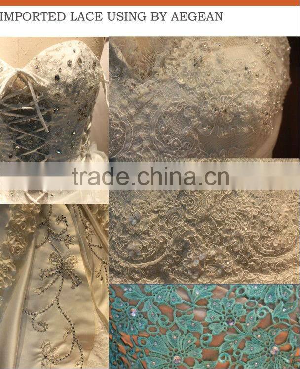 HT32 Hot Sale Elegant High Neck Cap Sleeve 2015 Prom Dresses Floor Length Beaded Applique Satin Vestido De Formatura Longo