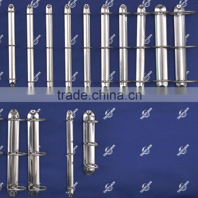 environmentally friendly office binding clip metal 4 ring mechanism