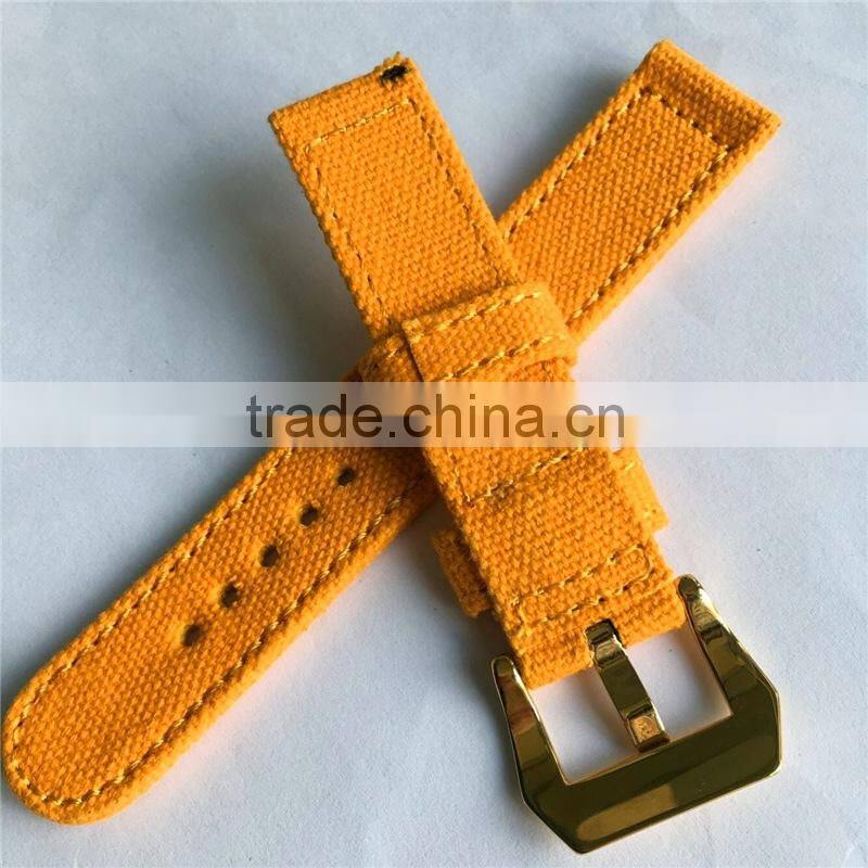Shenzhen Factory Price Canvas Quick Release Hemp Watch Bands
