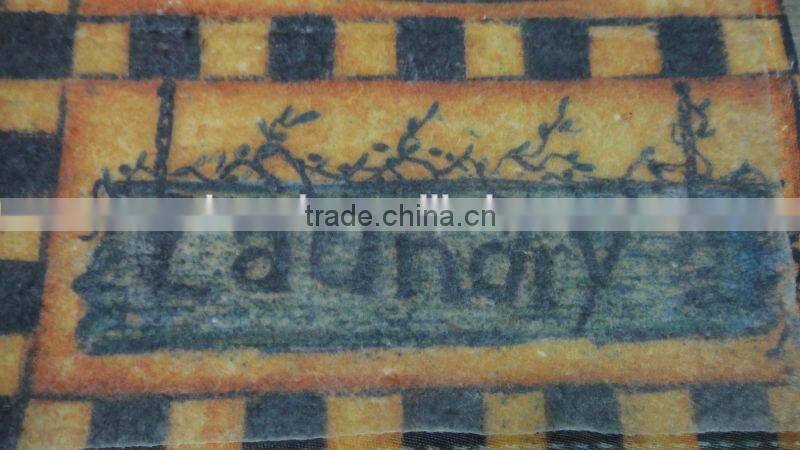 heat sublimation printed laundry mat