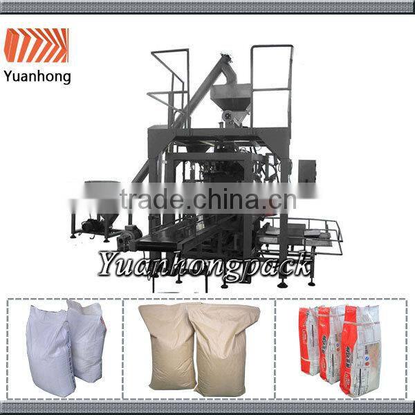 Automatic detergent powder filling packing machine for 25kg to 50kg bags