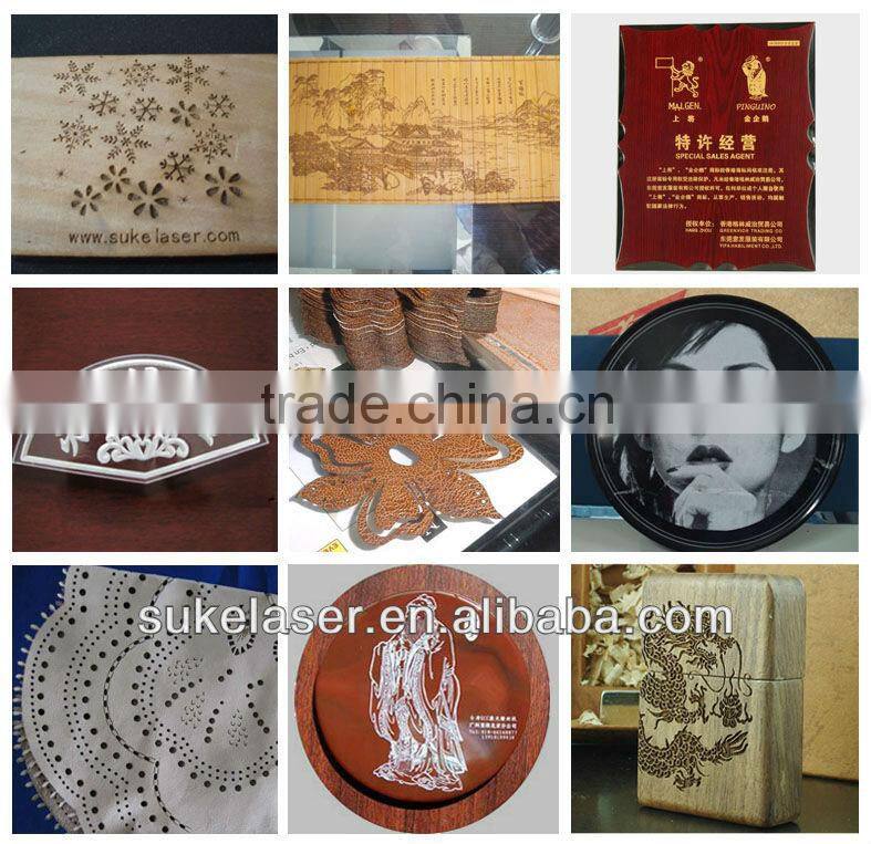 Four heads laser cutter and engraving equipment