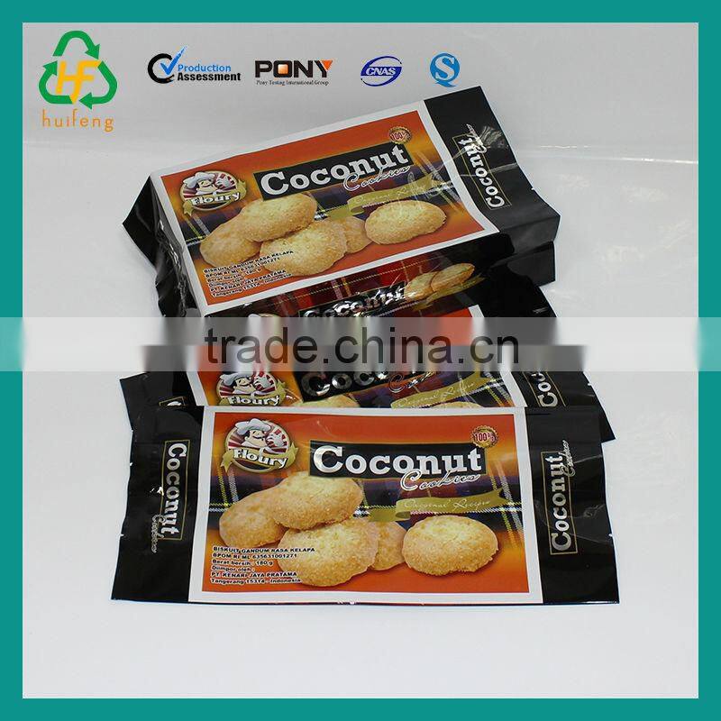 High Quality Side Gusset Plastic Cookies Packaging Pouch