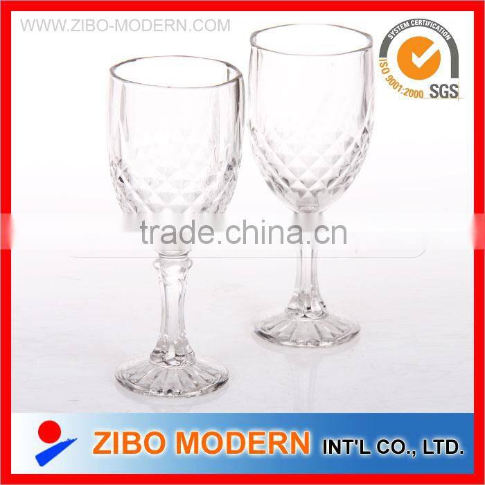 8oz high quality wine glass