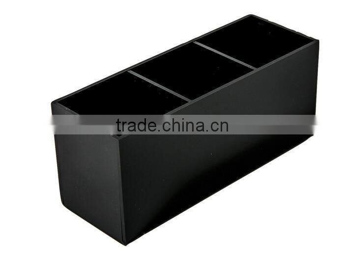 display on table top acrylic makeup organizer
